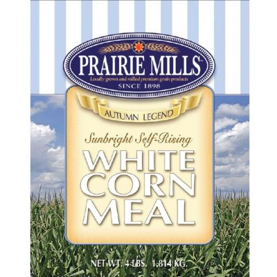 Prairie Mills Self-Rising White Corn Meal - 6 pk. - 4 lb. each
