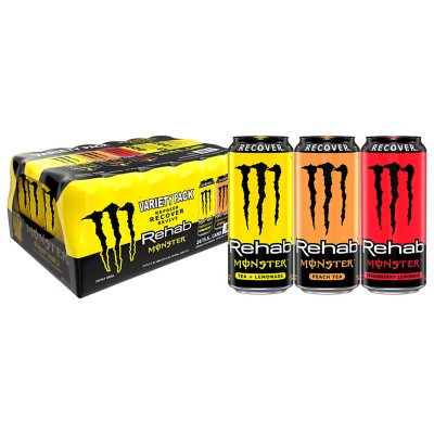 UPC 070847004646 product image for Monster Rehab 24 Pk 15.5 Oz Cans | upcitemdb.com