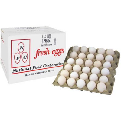 Fresh Large Grade AA Eggs - 7.5 doz.