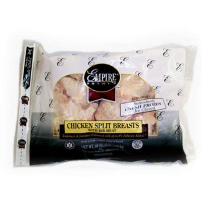 CHICKEN HALF BREAST 3 LB