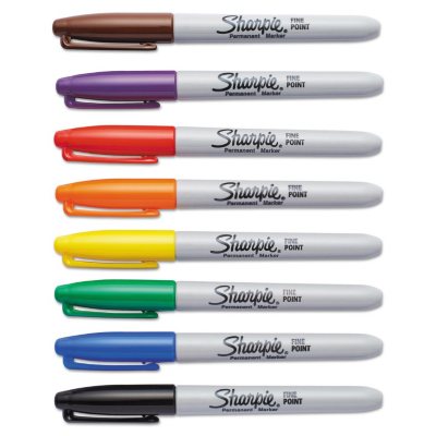 Sharpie Permanent Marker - Fine - Assorted Colors - Various Counts