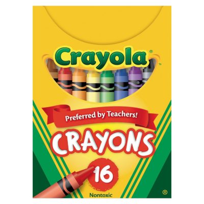 Crayola - Classic Color Pack Crayons, Tuck Box - 16 Color Per Box 