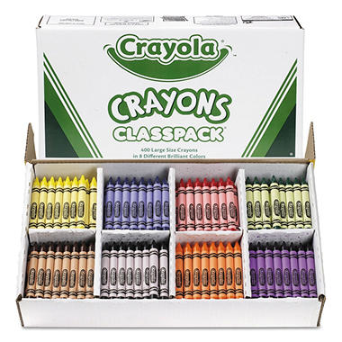 Crayola Classpack Regular Crayons, 50 Each of