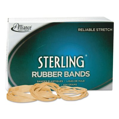 Alliance - Sterling Rubber Bands, #19, 1lb - 1,700 Count  