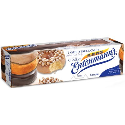 Entenmann's Variety Donuts - 23.25 oz. - 12 ct.