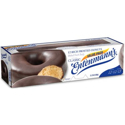 Entenmann's Frosted Donuts - 23.25 oz. - 12 ct. 