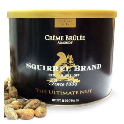 Squirrel Brand® Crème Brûlée Almonds® - 28 oz.