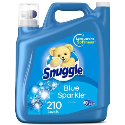 Snuggle Blue Sparkle Fabric Softener (210 Loads, 168 oz.)