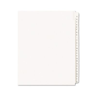 Avery Side Tab Legal Index Dividers A-Z