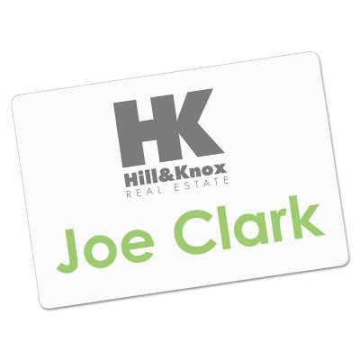Avery 5147 - Print or Write Name Badges, White - 100 Labels