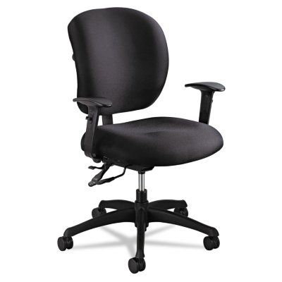 Safco Alday Series Intensive Use Chair, Black