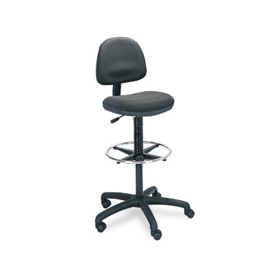 Safco - Precision Extended Height Swivel Stool w/Adjustable Footring - Various Colors