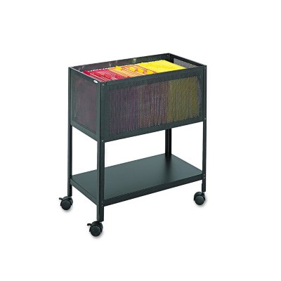 Safco - Steel Mesh Open Top Tub File, Letter, 24" - Black