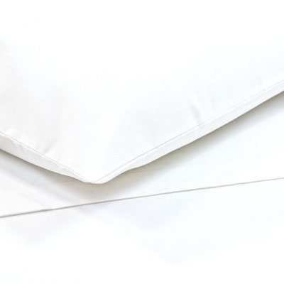 Riegel 180TC White Sheets - 12 pk Various Sizes, Flat or Fitted