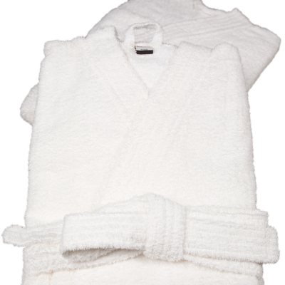 Riegel Cotton Terry Kimono Bath Robe - 2-Pk.