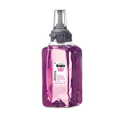 Gojo Antibacterial Plum Foam Hand Wash, 1200 mL, Plum Scent - Clear Purple