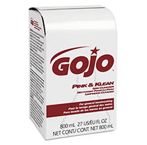 Gojo - Pink & Klean Skin Cleanser 800ml Dispenser Refill, Floral - 12/carton
