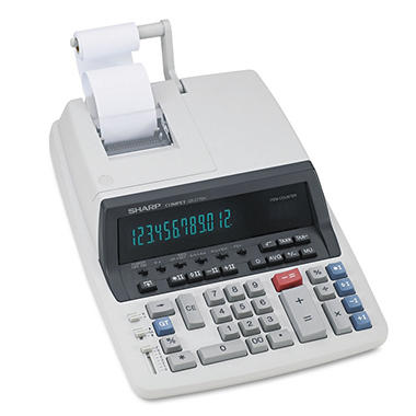 Sharp QS-2770H Two-Color Ribbon Printing Calculator,  SHRQS2770H