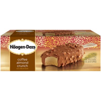 UPC 074570146000 product image for Haagen Dazs Coffee Almond Crunch Ice Cream Bars (3.67 oz. bars, 12 ct.) | upcitemdb.com