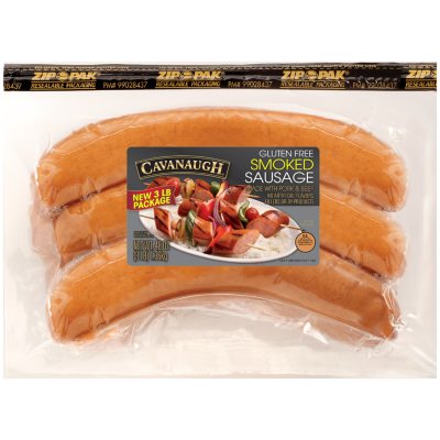 Cavanaugh Smoked Sausage - 3 lbs.