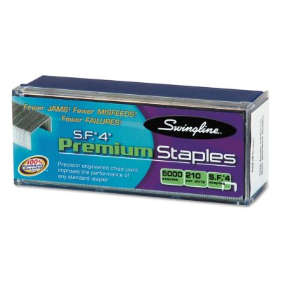 Swingline - Premium Staples, SF 4 - 5,000 Pack