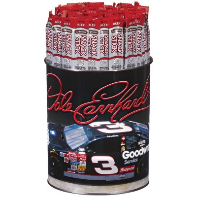 Old Wisconsin Beef Sticks NASCAR Tin - Dale Earnhardt
