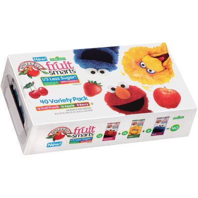 Apple & Eve® Fruit Smarts Juice Beverage Variety Pack - 4.23 fl. oz. - 40 ct.