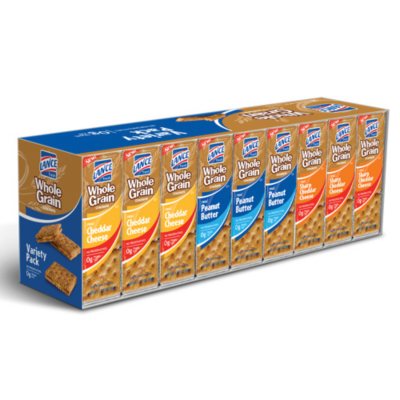 Lance Whole Grain Variety Sandwich Crackers - 36 ct.