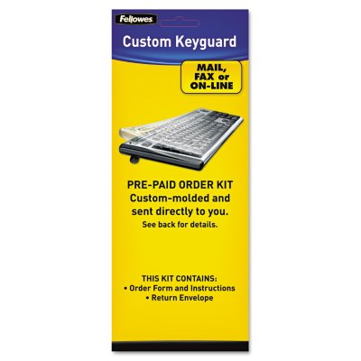 Fellowes - Keyboard Protection Kit, Custom Order -  Polyurethane