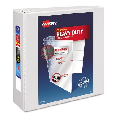 Avery - Heavy-Duty Ezd Reference View Binder - 4"