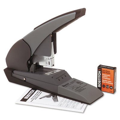 Stanley Bostitch - Heavy-Duty Stapler, 180-Sheet Capacity - Black/Beige