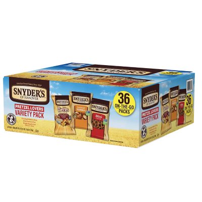 UPC 077975093764 product image for Snyder's of Hanover Pretzel Lovers Variety Pack (36 ct.) | upcitemdb.com