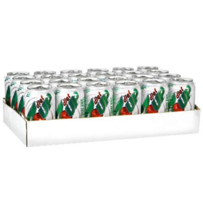 Diet 7-Up - 12 oz. cans - 6 pk. - 4 ct.
