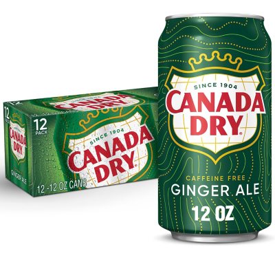 Canada Dry Ginger Ale - 12 oz. cans - 12 pk.