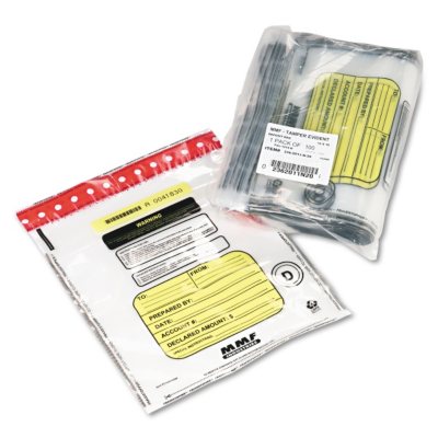MMF Industries™ Tamper-Evident Deposit Bags