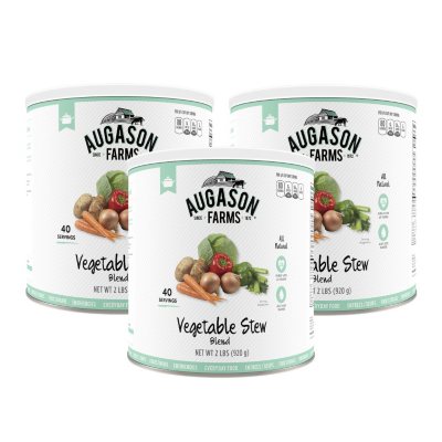 Augason Farms Vegetable Stew Blend (33 oz., 3 pk.)