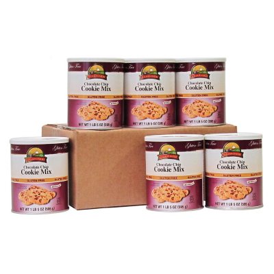 Augason Farms Gluten-Free Chocolate Cookie Mix - 6 pk.