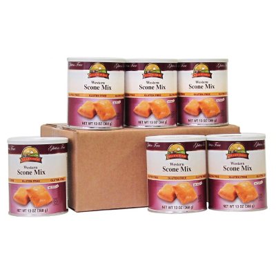 Augason Farms Gluten-Free Western Scone Mix - 6 pk.