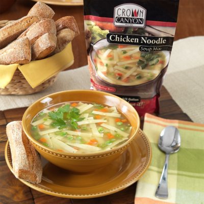 Crown Canyon™ Chicken Noodle Soup Mix Pouch - 6 pk.