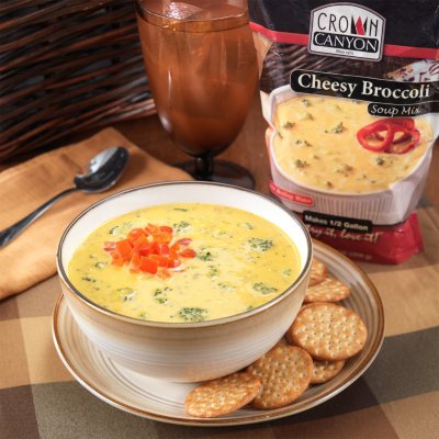 Crown Canyon™ Cheesy Broccoli Soup Mix Pouch - 6 pk.