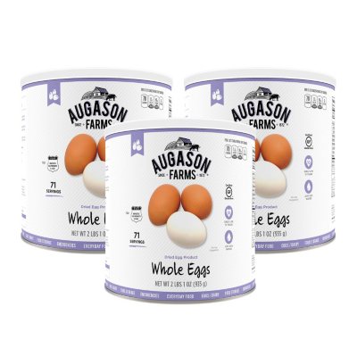 Augason Farms Dried Whole Egg Mix (33 oz., 3 pk.)