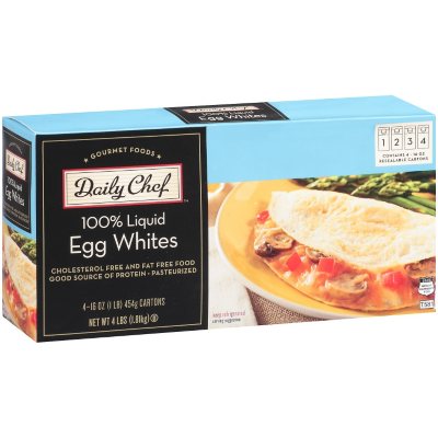 Daily Chef™ 100% Liquid Egg Whites - 16 oz. - 4 ct.