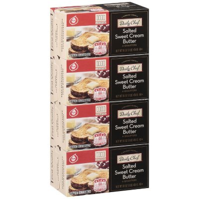 Daily Chef Salted Sweet Cream Butter - 1 lb. - 4 ct.