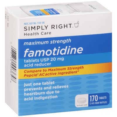 Simply Right™ Maximum Strength Famotidine Acid Reducer - 2/85 ct.