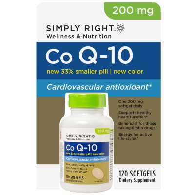 Simply Right Co Q-10 200mg - 120 ct.