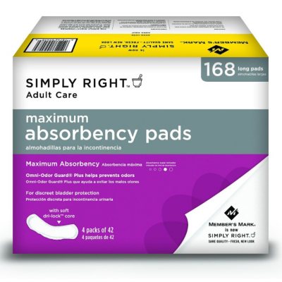 Simply Right Ultra Plus Pads - 168 ct.