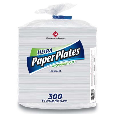 Member's Mark Ultra Paper Plates - 6 7/8" - 300 ct.
