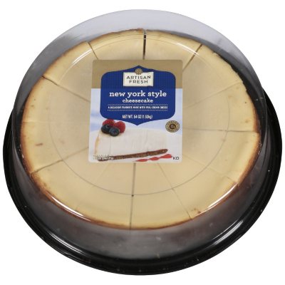Artisan Fresh Sliced New York Cheesecake - 9"
