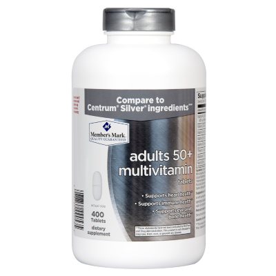 UPC 078742090535 product image for Member's Mark Adults 50+ Multivitamin (400 ct.) | upcitemdb.com