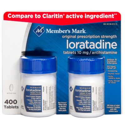 UPC 078742091426 product image for Member's Mark 10mg Aller-Itin, Loratadine (200 ct, 2 pk.) | upcitemdb.com